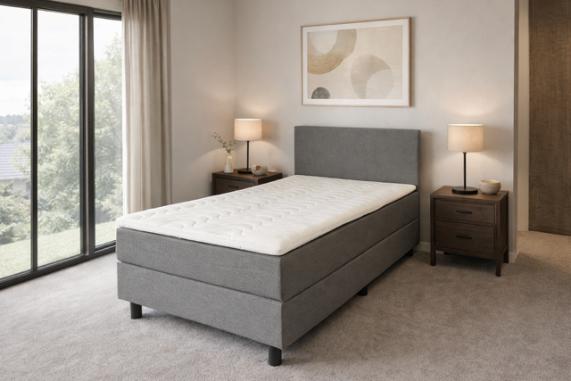 Boxspring 1-Persoons King Oscar-667633