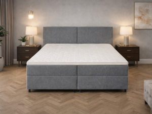 Boxspring 2=Persoons Queen Chapeau-0