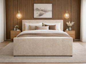 King Otis Velours Elektrische Boxspring-0